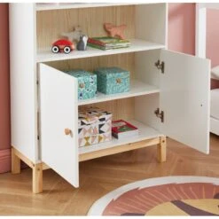 Armoire TINY Blanc 2 Portes 80cm 11 Armoire TINY Blanc 2 Portes 80cm -Maison Jardin Élégance armoire tiny blanc 2 tiroirs 3