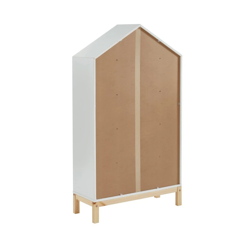 Armoire TINY Blanc 2 Portes 80cm 8 Armoire TINY Blanc 2 Portes 80cm – Image 8