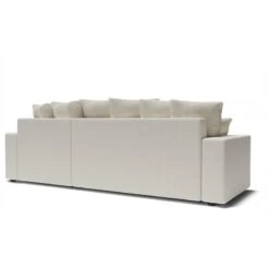 Canapé D'angle ALMA Convertible Tissu Bouclette Blanc 4 Places 15 Canapé D'angle ALMA Convertible Tissu Bouclette Blanc 4 Places -Maison Jardin Élégance canape angle alma convertible tissu bouclette blanc 4 places 5