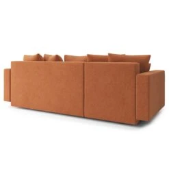 Canapé D'angle KRISTI Convertible Tissu Rouille 4 Places 15 Canapé D'angle KRISTI Convertible Tissu Rouille 4 Places -Maison Jardin Élégance canape angle kristi convertible tissu rouille 4 places 5