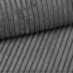 Canapé D'angle NOVA Convertible Velours Côtelé Gris Souris 4 Places -Maison Jardin Élégance canape angle nova convertible velours cotele gris souris 4 places 8