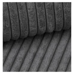 Canapé D'angle MIRA Convertible Et Réversible Velours Côtelé Gris Souris -Maison Jardin Élégance canape d angle mira convertible et reversible velours cotele gris 7