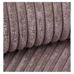 Canapé D'angle MIRA Convertible Et Réversible Velours Côtelé Mauve -Maison Jardin Élégance canape d angle mira convertible et reversible velours cotele mauve 7