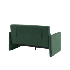 Canapé Droit JADE En Tissu Bouclette Vert Convertible 2 Places 12 Canapé Droit JADE En Tissu Bouclette Vert Convertible 2 Places -Maison Jardin Élégance canape droit jade en tissu bouclette vert convertible 2 places 4