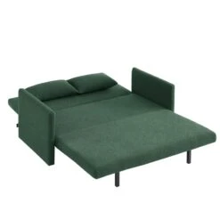 Canapé Droit JADE En Tissu Bouclette Vert Convertible 3 Places 11 Canapé Droit JADE En Tissu Bouclette Vert Convertible 3 Places -Maison Jardin Élégance canape droit jade en tissu bouclette vert convertible 3 places 3