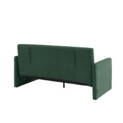 Canapé Droit JADE En Tissu Bouclette Vert Convertible 3 Places 12 Canapé Droit JADE En Tissu Bouclette Vert Convertible 3 Places -Maison Jardin Élégance canape droit jade en tissu bouclette vert convertible 3 places 4