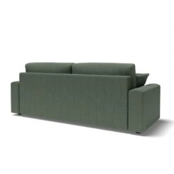 Canapé Droit MILO Convertible Tissu Vert 3 Places 15 Canapé Droit MILO Convertible Tissu Vert 3 Places -Maison Jardin Élégance canape droit milo convertible tissu vert 3 places 5