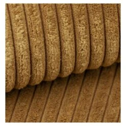 Canapé Droit MIRA Convertible Velours Côtelé Moutarde -Maison Jardin Élégance canape droit mira convertible velours cotele moutarde 3plcs 7