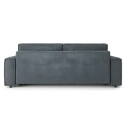 Canapé Droit MIRA Convertible Velours Gris Souris 13 Canapé Droit MIRA Convertible Velours Gris Souris -Maison Jardin Élégance canape droit mira convertible velours gris souris 3 places 5