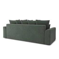 Canapé Droit NOVA Convertible Tissu Vert 3 Places 15 Canapé Droit NOVA Convertible Tissu Vert 3 Places -Maison Jardin Élégance canape droit nova convertible tissu vert 5