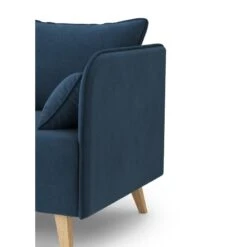 Canapé Droit SARAH Fixe Tissu Bleu 3 Places 11 Canapé Droit SARAH Fixe Tissu Bleu 3 Places -Maison Jardin Élégance canape droit sarah fixe tissu bleu 3 places 4