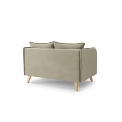 Canapé Droit SARAH Fixe Tissu Grège 2 Places 10 Canapé Droit SARAH Fixe Tissu Grège 2 Places -Maison Jardin Élégance canape droit sarah fixe tissu grege 2 places 3