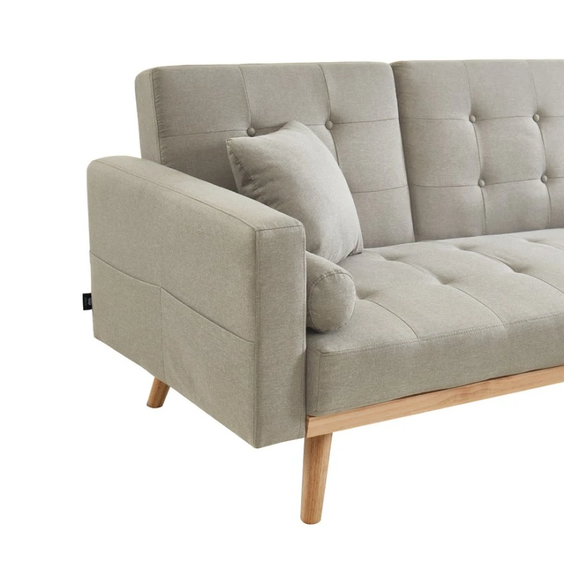 Canapé KELLY En Tissu Beige Avec Angle Convertible 7 Canapé KELLY En Tissu Beige Avec Angle Convertible – Image 7