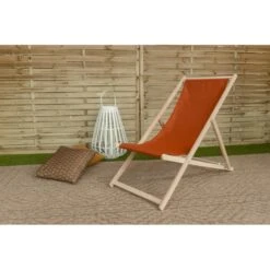 Chilienne Amovible GORRIA Hêtre FSC Coloris Ocre Rouge -Maison Jardin Élégance chilienne amovible gorria chilienne amovible gorria hetre fsc coloris ocre rouge 5