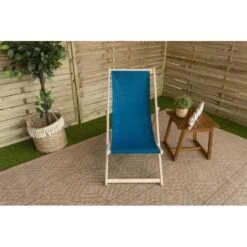 Chilienne Amovible URDINA En Bois D'hêtre FSC Coloris Bleu -Maison Jardin Élégance chilienne amovible urdina bleu chilienne amovible urdina hetre fsc coloris bleu 5
