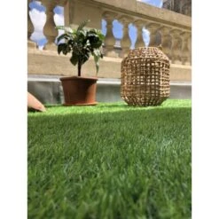 Lot De 10 Dalles De Gazon 30x30 Cm Vert -Maison Jardin Élégance dalles10gazon30 dalles de gazon synthetique lot 10 30x30cm 3