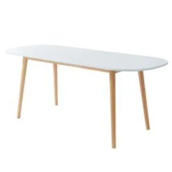 Table Extensible ERIKA Laqué Blanc Mat 8 Personnes 160 à 200cm 9 Table Extensible ERIKA Laqué Blanc Mat 8 Personnes 160 à 200cm -Maison Jardin Élégance erika1 table blanche 3