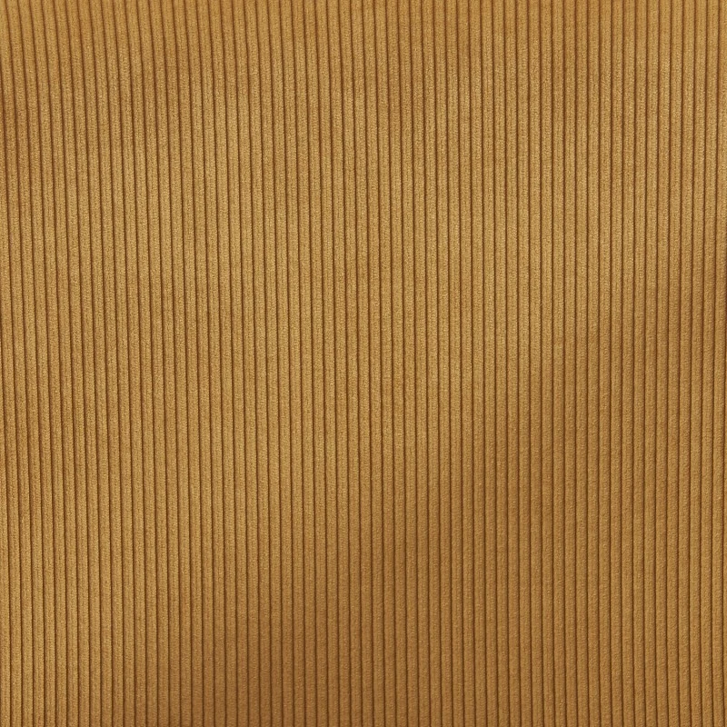 Fauteuil De Bureau BARNABE En Velours Côtelé Ocre 6 Fauteuil De Bureau BARNABE En Velours Côtelé Ocre – Image 6