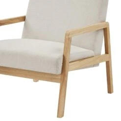 Fauteuil BONIFACIO En Tissu Beige 10 Fauteuil BONIFACIO En Tissu Beige -Maison Jardin Élégance fauteuil bonifacio en tissu beige 4