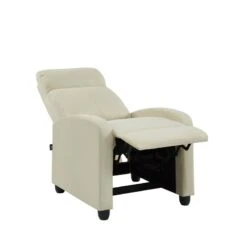 Fauteuil Inclinable ALVA En Tissu écru Avec Fonction Push Back 13 Fauteuil Inclinable ALVA En Tissu écru Avec Fonction Push Back -Maison Jardin Élégance fauteuil inclinable alva ecru 6