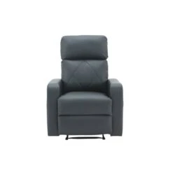 Fauteuil Relax CARLA En PU Noir Avec Fonction Manuel -Maison Jardin Élégance fauteuil relax carla en pu noir avec fonction manuel 2