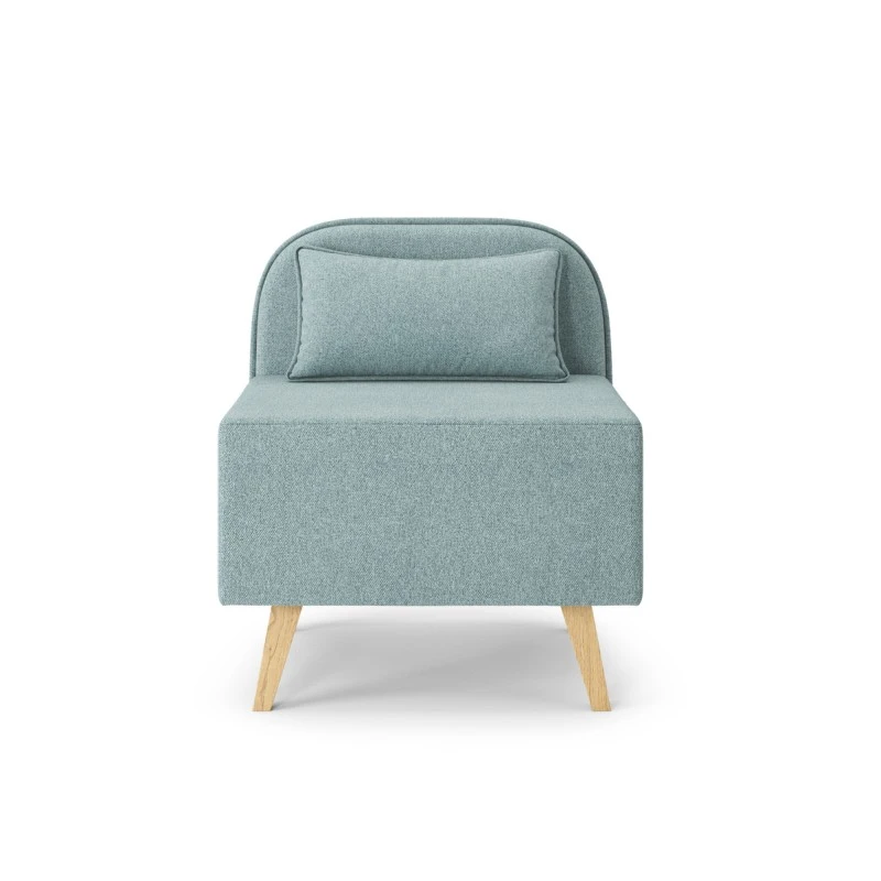 Fauteuil SARAH En Tissu Bleu Clair 3 Fauteuil SARAH En Tissu Bleu Clair – Image 3