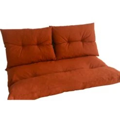 Kit Matelas EZARRI Pour Palette Coloris Rouge -Maison Jardin Élégance kit matelas ezarri rouge 5