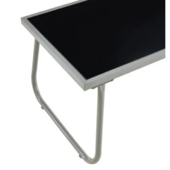 Salon De Jardin LISBOA En Acier Et Textilène Noir 4 Places -Maison Jardin Élégance lisboa sofa set noir 4pcs 4