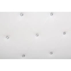 Lit Coffre BAHIA Simili Blanc 160x200 Sommier Inclus -Maison Jardin Élégance lit coffre bahia 160x200 2