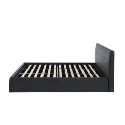 Lit Coffre SEGURO Simili Noir 180x200 Sommier Inclus 17 Lit Coffre SEGURO Simili Noir 180x200 Sommier Inclus -Maison Jardin Élégance lit coffre seguro simili noir 180x200 sommier inclus 7