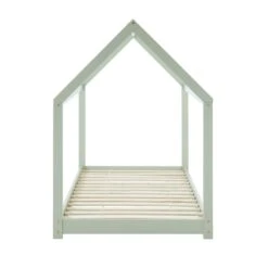 Lit Enfant Cabane TINY Pin Vert 90x190 Sommier Inclus -Maison Jardin Élégance lit enfant cabane tiny bois massif de pin vert 90x190 6