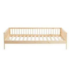 Lit Enfant LOU Pin Massif 90x190 Sommier Inclus 12 Lit Enfant LOU Pin Massif 90x190 Sommier Inclus -Maison Jardin Élégance lit enfant lou en pin massif couleur bois naturel couchage 90 x 190 cm 5