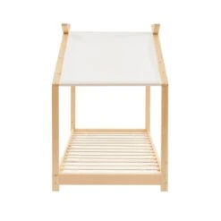 Lit Tente TINY Pin Massif 90x190 Sommier Inclus -Maison Jardin Élégance lit tente tiny pin massif 90x190 sommier inclus 5