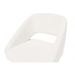 Lot De 2 Tabourets De Bar LENNY En Tissu Bouclette Blanc Piètement En Métal Noir -Maison Jardin Élégance lot de 2 tabourets lenny en teddy blanc sur pieds noir 5