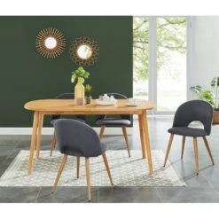 Table Extensible MARCEL Placage Chêne 6 à 8 Personnes 160 à 200cm 9 Table Extensible MARCEL Placage Chêne 6 à 8 Personnes 160 à 200cm -Maison Jardin Élégance marcel04 table extensible 2