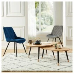 Table Basse ORGANIC Effet Chêne Pieds Noirs 98cm -Maison Jardin Élégance organic02 table basse bois 2