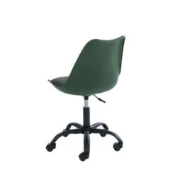 Chaise De Bureau PANTONE Vert Olive 5 Roulettes -Maison Jardin Élégance pantone chaise de bureau vert kaki 5 pieds a roue 5
