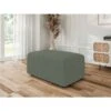 Pouf MILO Tissu Vert 1 Place