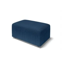 Pouf MILO Velours Côtelé Bleu Cobalt 1 Place -Maison Jardin Élégance pouf milo velours cotele bleu cobalt 1 place 2
