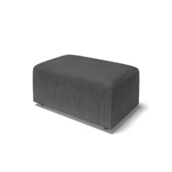 Pouf MILO Velours Côtelé Gris Souris 1 Place -Maison Jardin Élégance pouf milo velours cotele gris souris 1 place 2