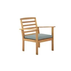 Salon De Jardin LOMA En Bois D'acacia Coloris Vert 2 Places -Maison Jardin Élégance salon de jardin loma en bois d acacia coloris vert 2 places 3