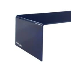 Table Basse PANTONE Verre Courbé Bleu électrique 120cm 9 Table Basse PANTONE Verre Courbé Bleu électrique 120cm -Maison Jardin Élégance table basse pantone verre courbe bleu electrique 120cm 2