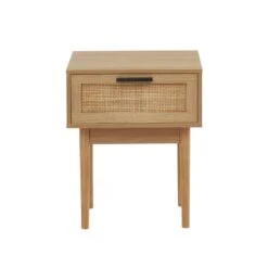 Table De Chevet AMANA Cannage Rotin 1 Tiroir 40cm -Maison Jardin Élégance table de chevet amana 4