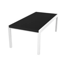 Maison Jardin Élégance -Maison Jardin Élégance table de jardin owen en aluminium extensible blanc et anthracite 1