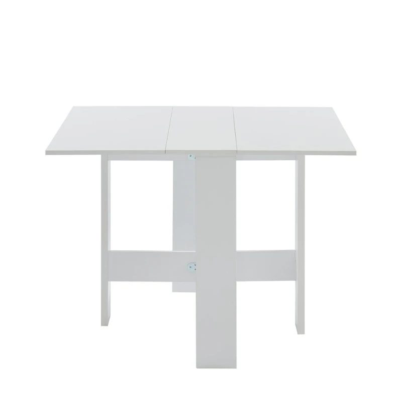 Table Pliable JUNO Blanc 104cm 5 Table Pliable JUNO Blanc 104cm – Image 5