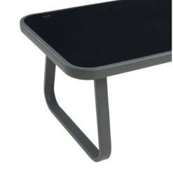 Salon De Jardin TEXAS En Acier Et Textilène 4 Places Coloris Taupe -Maison Jardin Élégance texastaupe salon jardin structure metale textilene 22 taupe 4