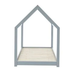 Lit Enfant Cabane TINY Pin Gris 90x190 Sommier Inclus 10 Lit Enfant Cabane TINY Pin Gris 90x190 Sommier Inclus -Maison Jardin Élégance tiny90190gr lit cabane gris 4